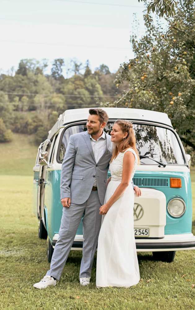 Hochzeit VW Bus